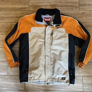Marker Nylon Snow Ski Jacket Multi Layer Size Large Outdoor Rain Resistant